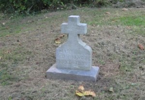 Mary DiFranco gravestone in Riverview Cemetery